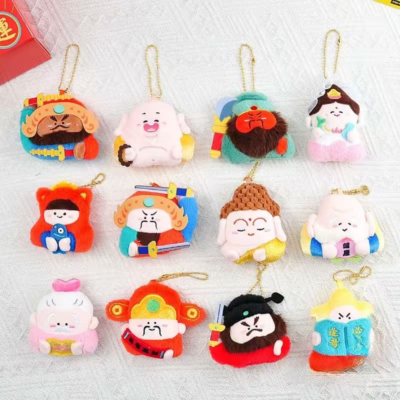 The Gods Help Me Series Fridge Magnet & Plush Pendent