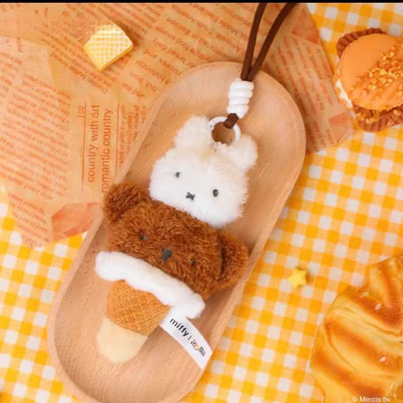 Miffy Foodie Workshop Series Plush Pendent Doll
