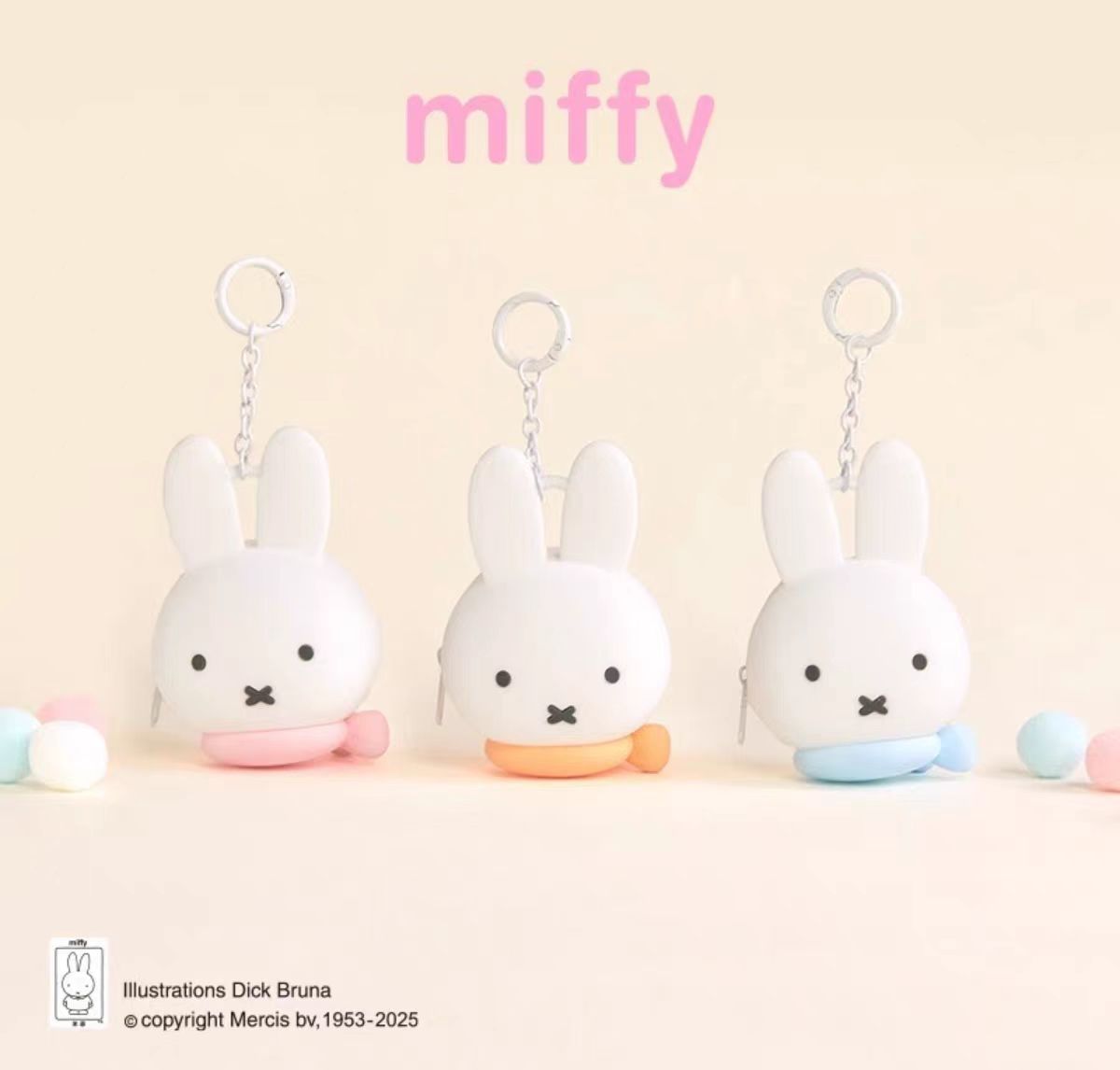 Miffy Silicone Bag Series Trendy Toys
