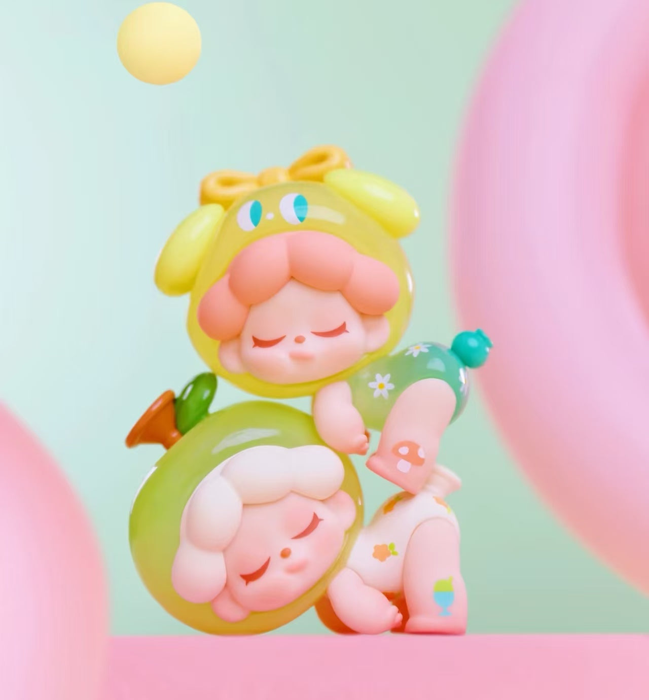 Wendy Come Back Balloon Series PVC Mini Bean Blind Box