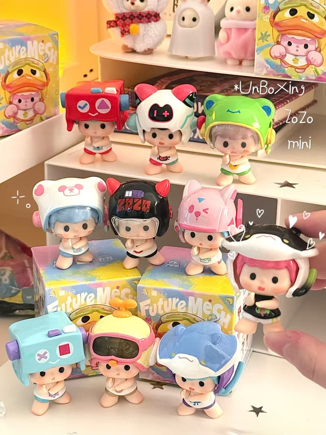 Zozo Future Mech Series Mini Bean Blind Box