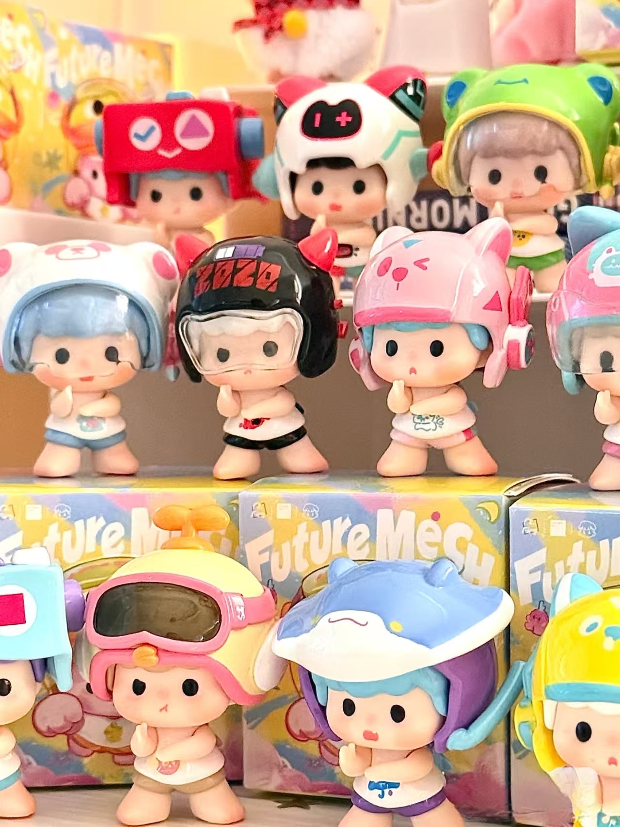 Zozo Future Mech Series Mini Bean Blind Box