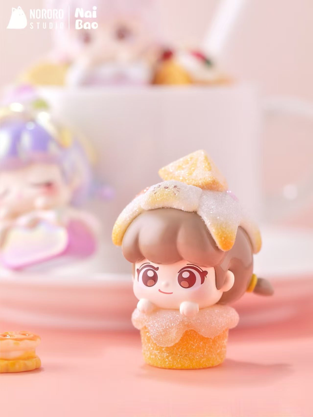 Naibao Meow Tea Party Series Mini Bean Figures