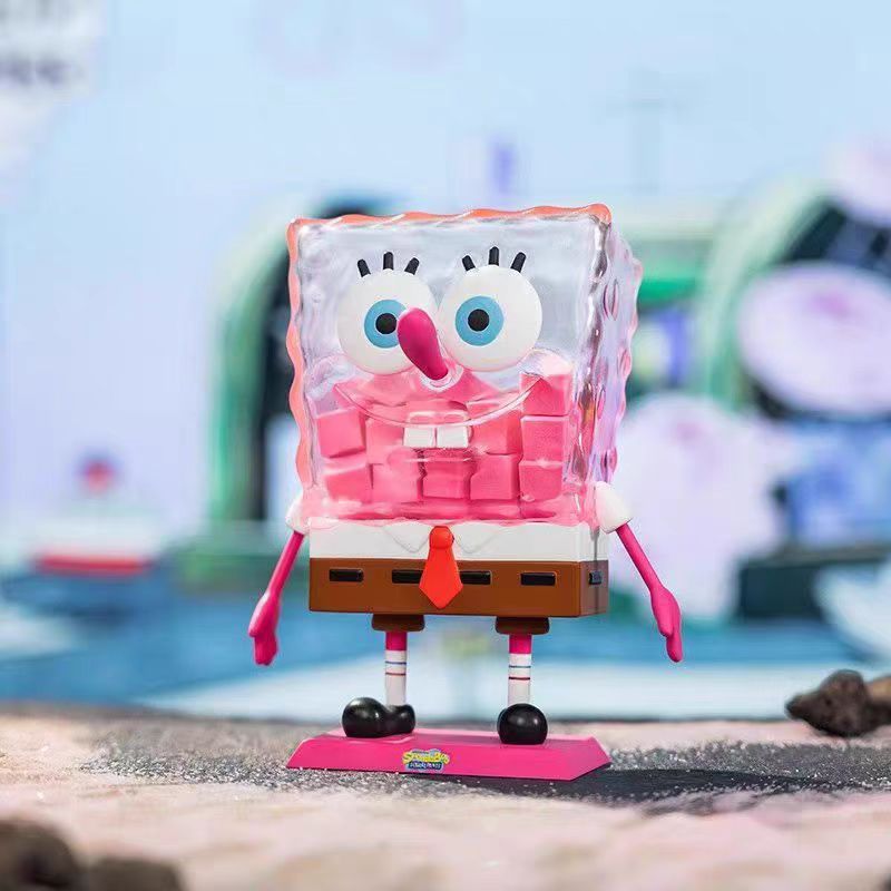 Spongebob x Mosmark Transparent Series Figure