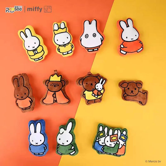 Miffy fluffy Magnet Pedant Plush