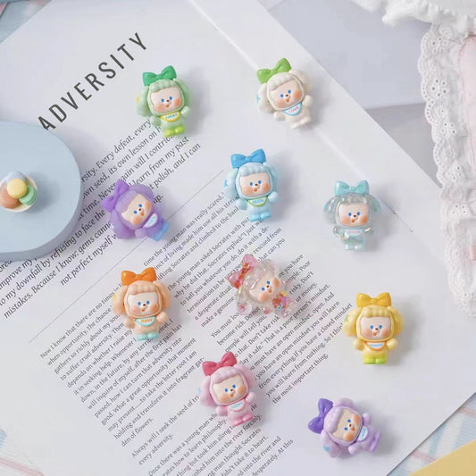 Naib Kiss Kiss Series Cute Particle Mini Figure