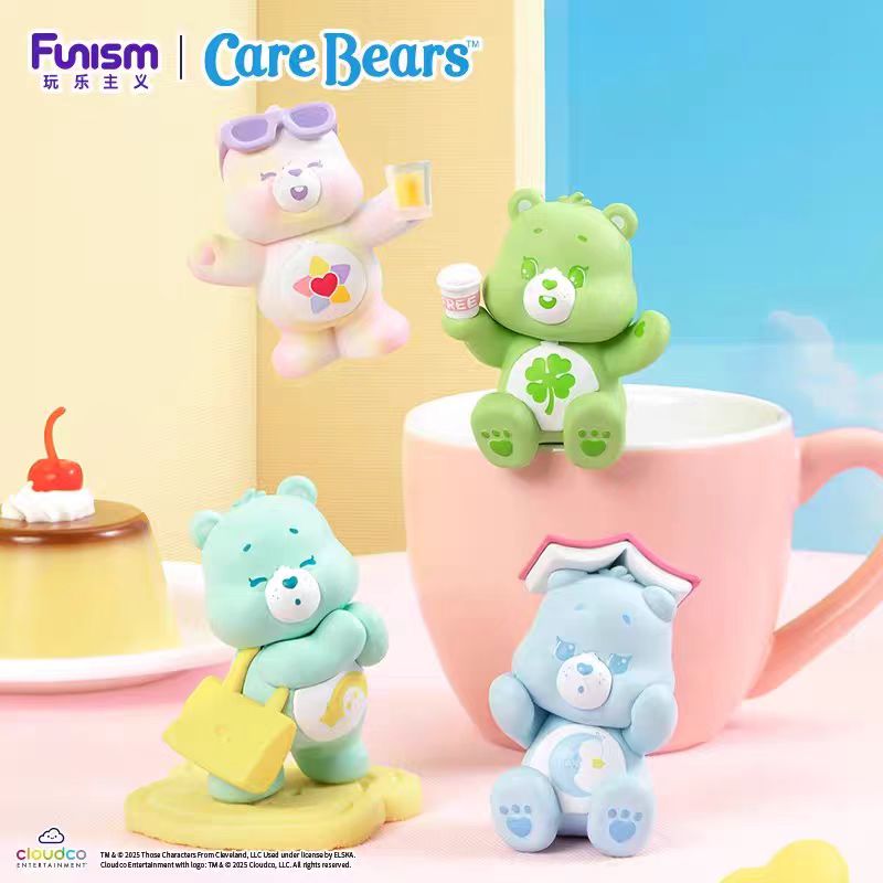Care Bears Little Things Series Cubby Face Mini Figure