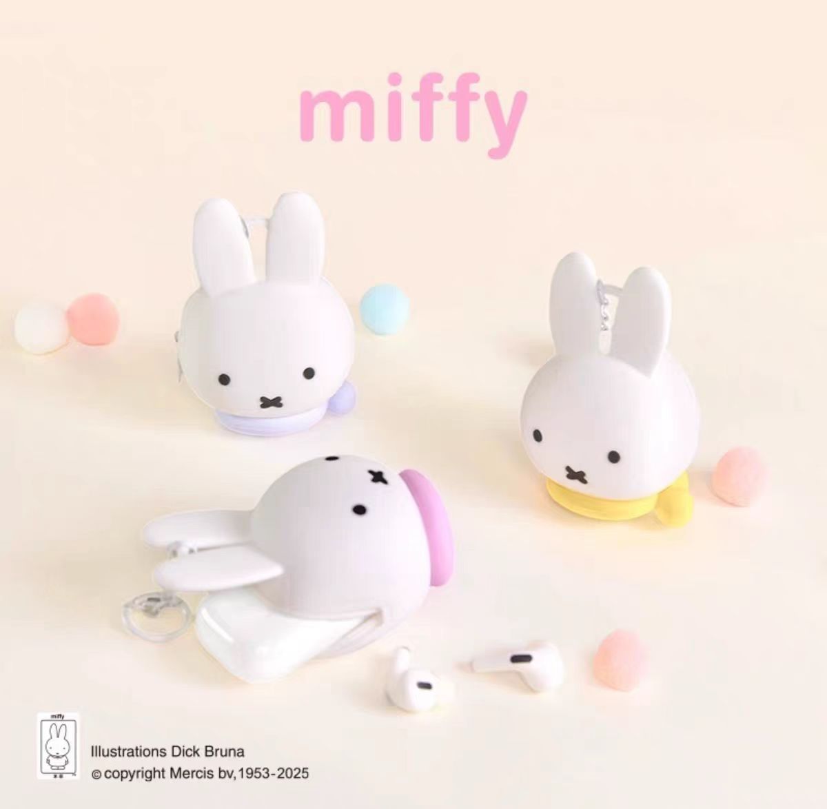 Miffy Silicone Bag Series Trendy Toys