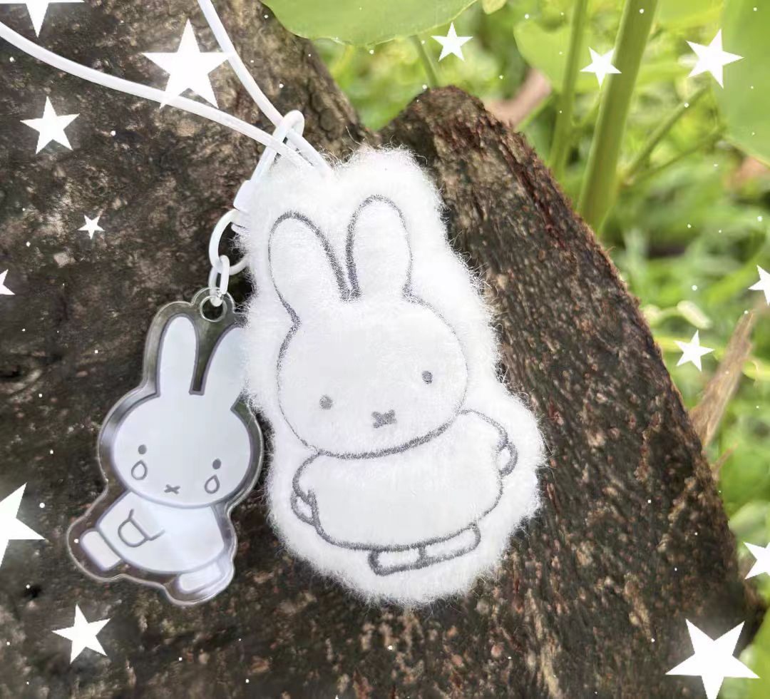 Miffy Plush Acrylic Pedant V2