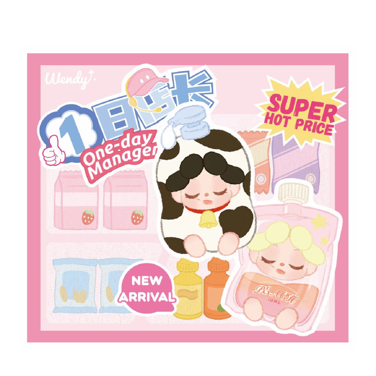 【CODE】Wendy One-Day Manager Series Mini Figures