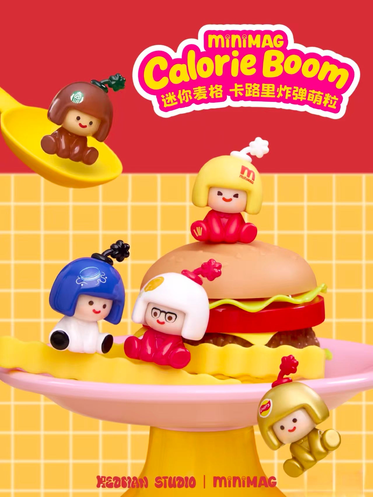 MiniMag Calorie Cute Mingle Mini Figures