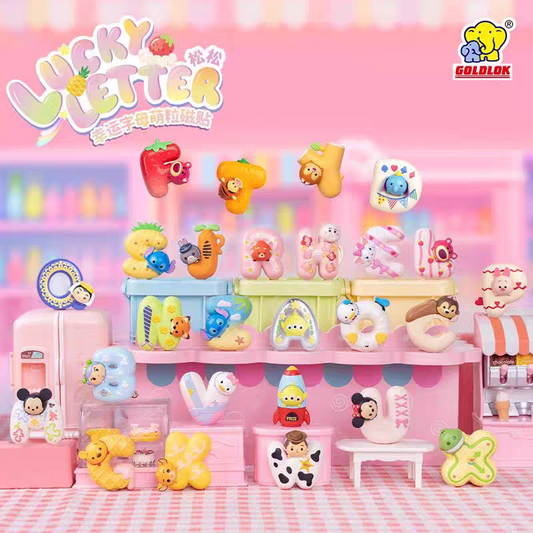 Lucky Letter Fridge Magnet Blind Bag Figures