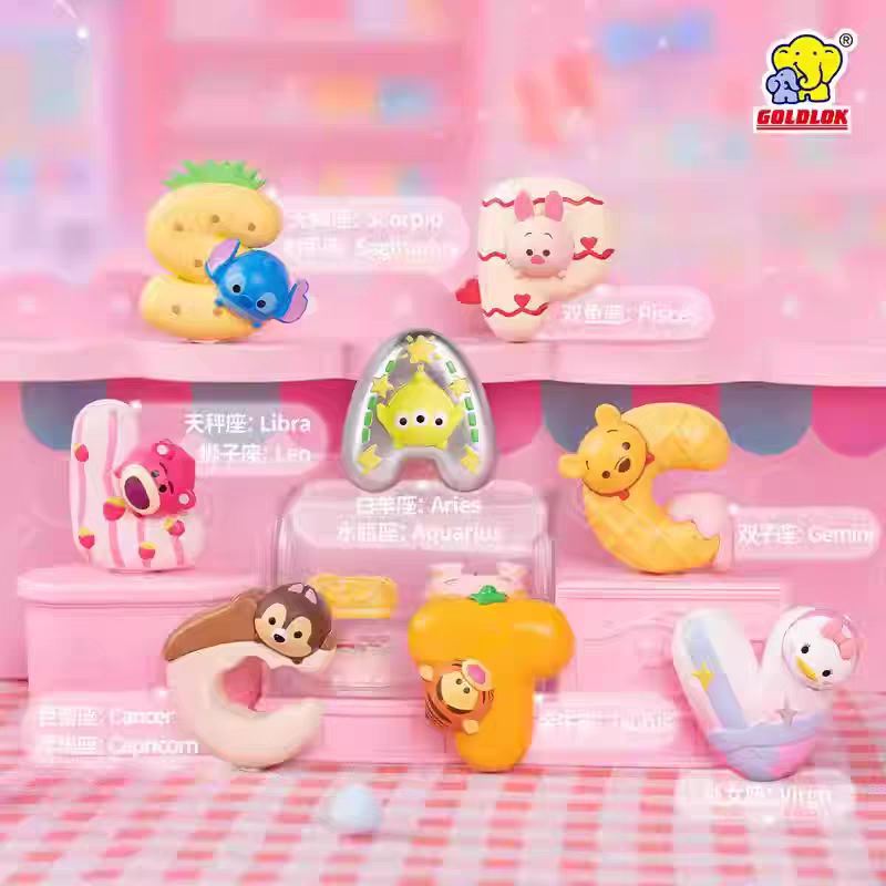 Lucky Letter Fridge Magnet Blind Bag Figures