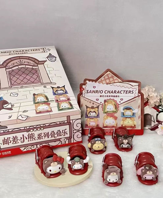 SRO Bear Postman Series Mini Figures