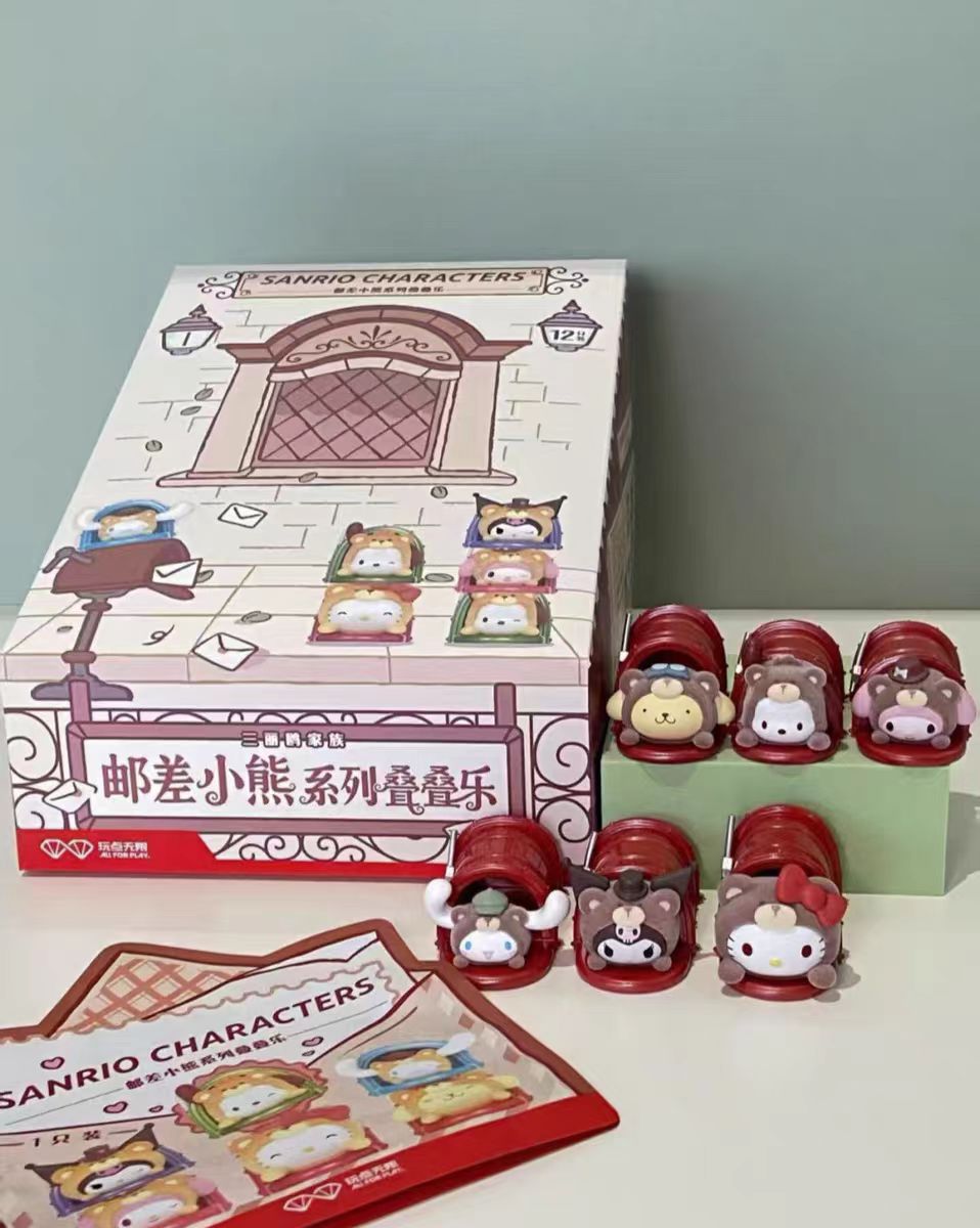 SRO Bear Postman Series Mini Figures