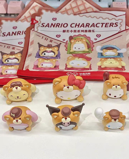 SRO Bear Postman Series Mini Figures