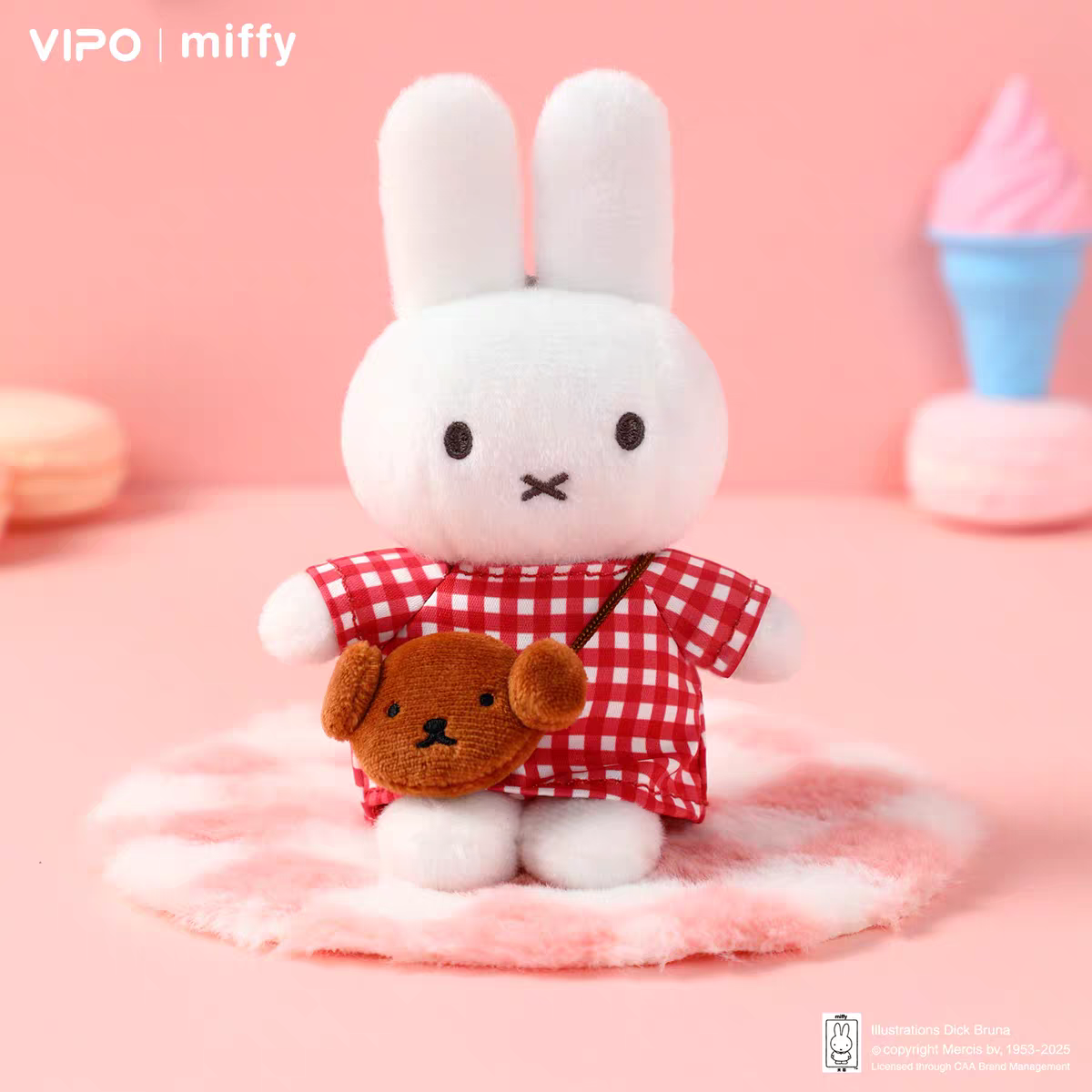 Miffy Traval Series Plush Pendant Blind Box Toys