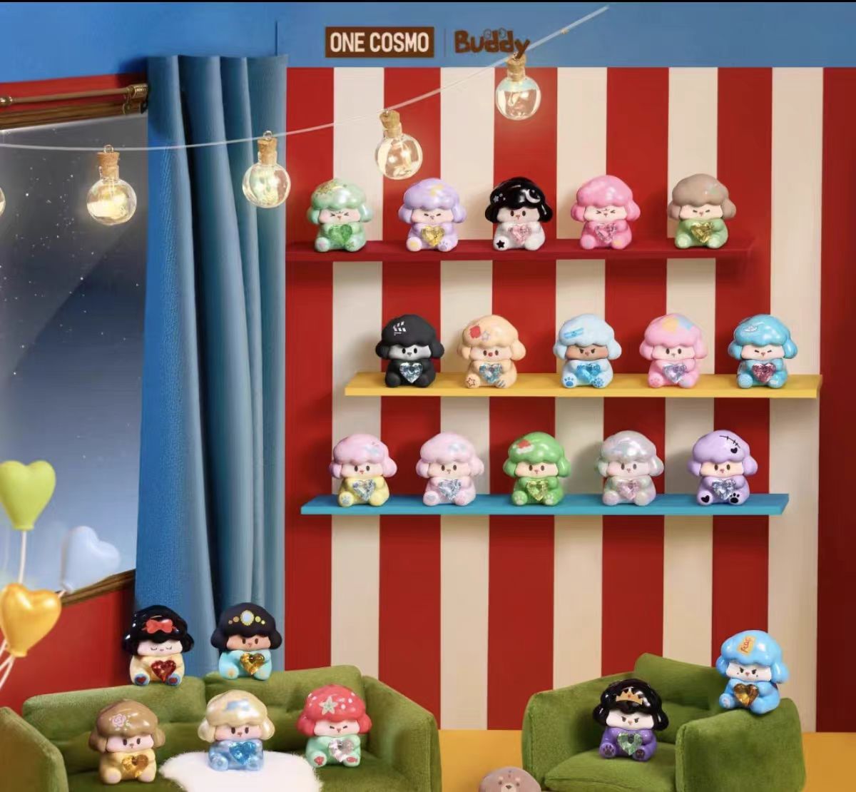 [CODE]Buddy Midnight Fantasy Escape Series Mini Figures