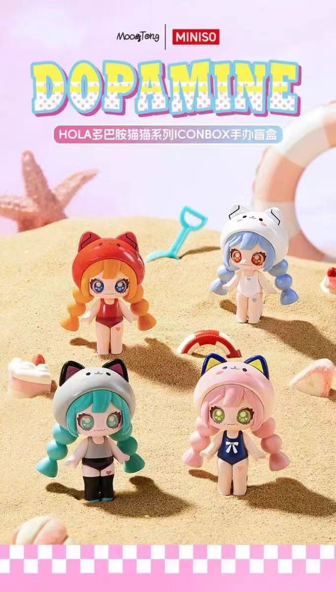 Hola Dopamine Cat Collection Surprise Icon mini figure