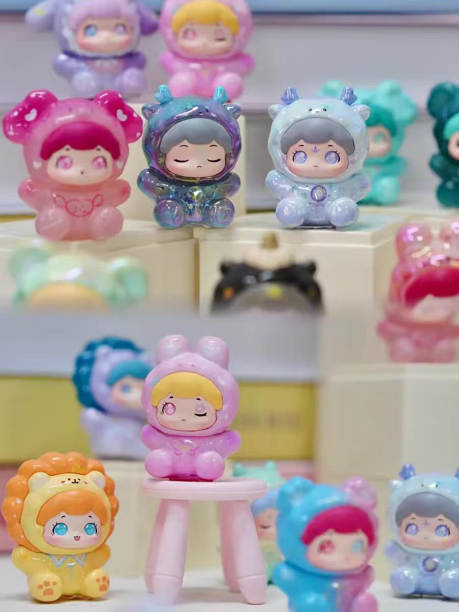 Baobao‘s Zodiac Pet Series Mini Beans Figures