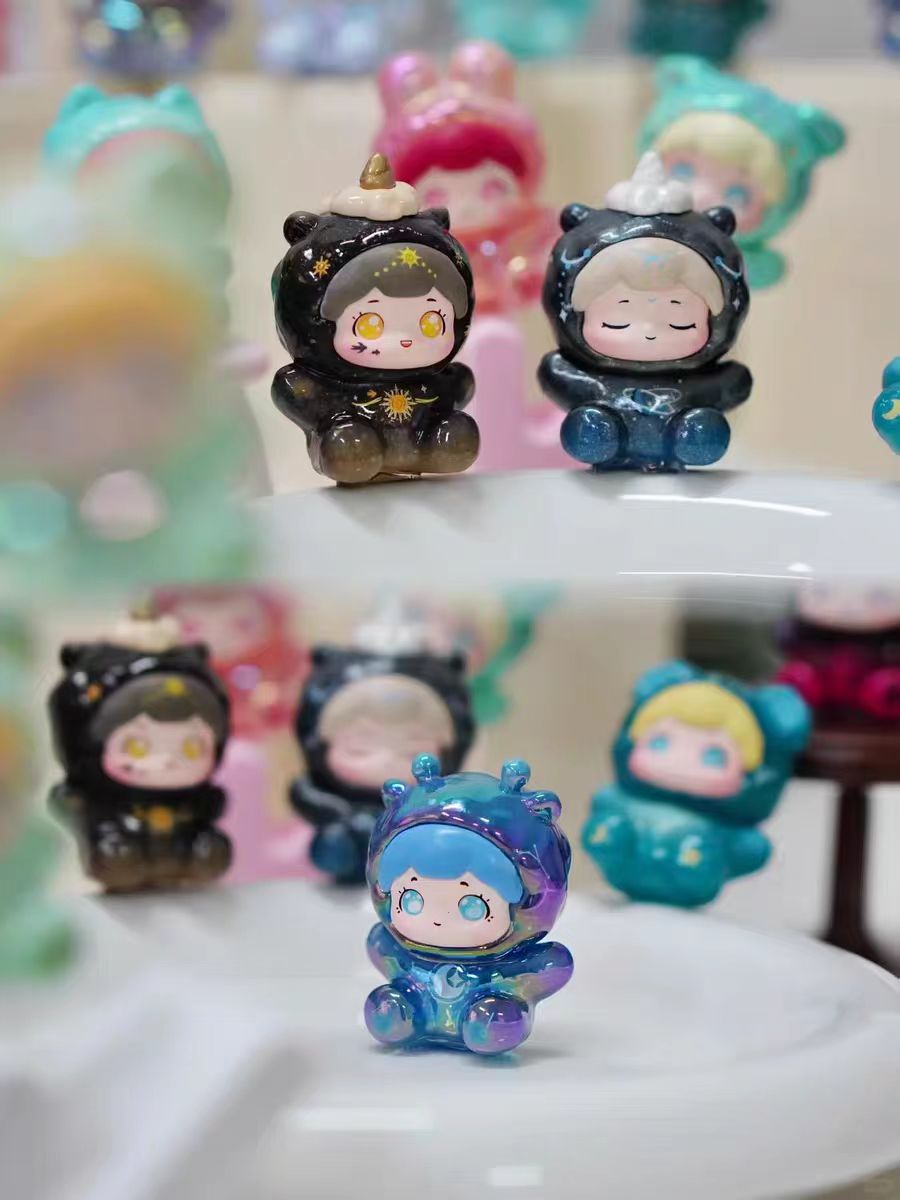 Baobao‘s Zodiac Pet Series Mini Beans Figures