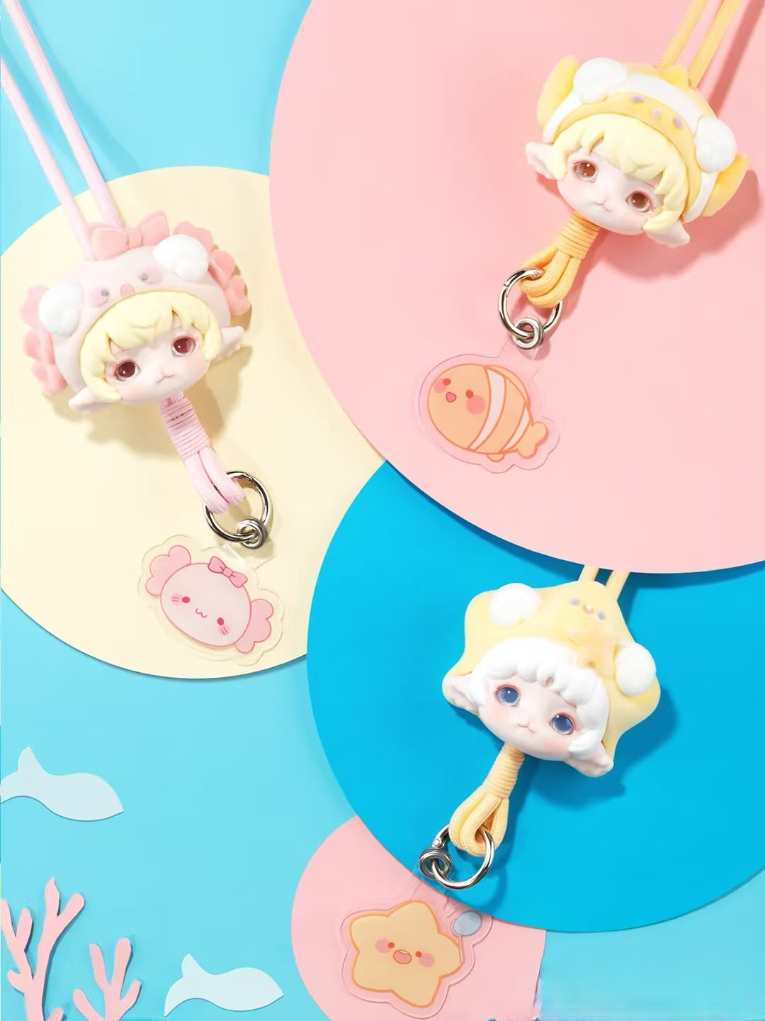 Mijuan Sea Life Party Series Blind box Lanyard