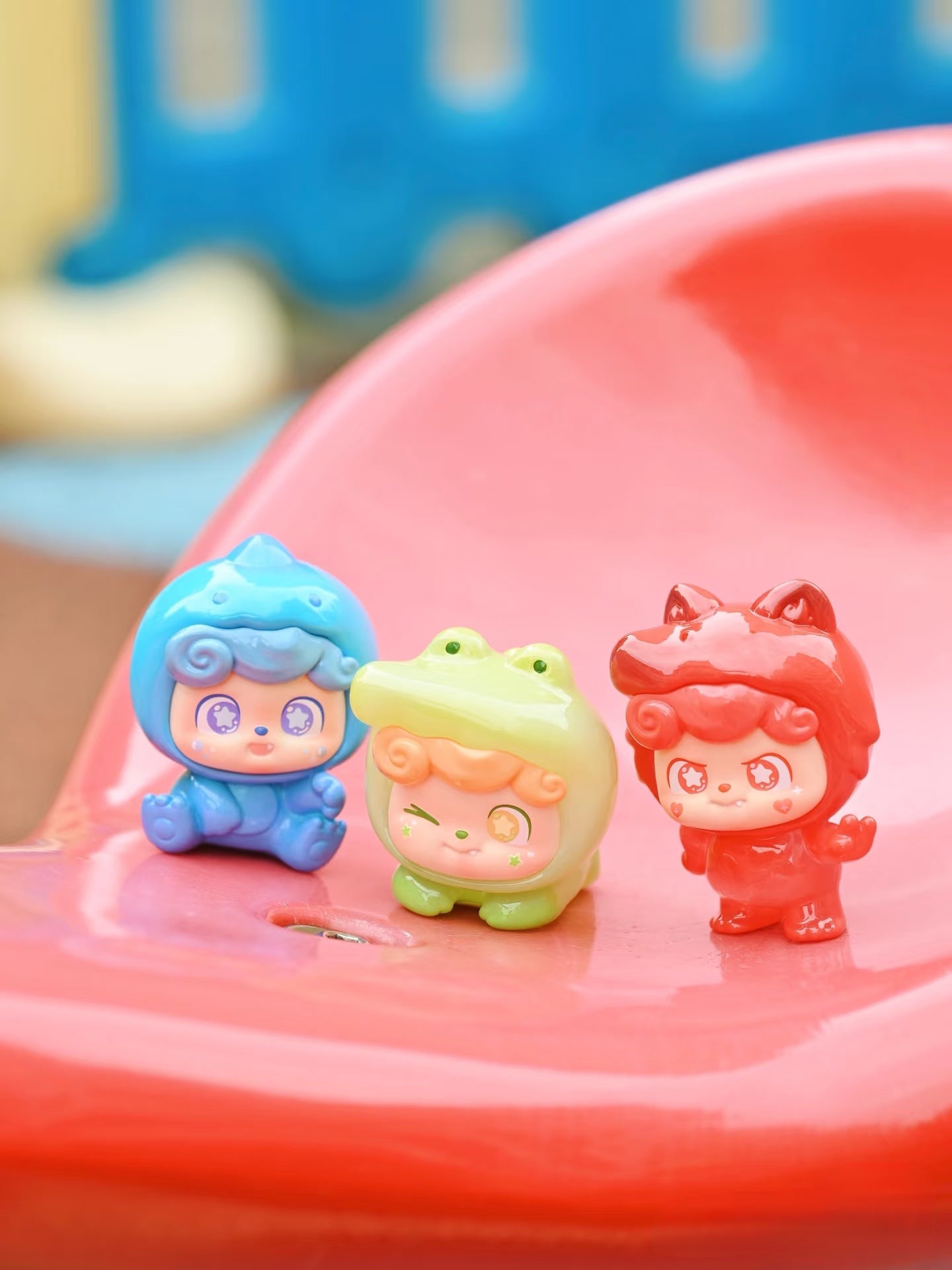 Qkids Super Q.Team Series Mini PVC Action Figures