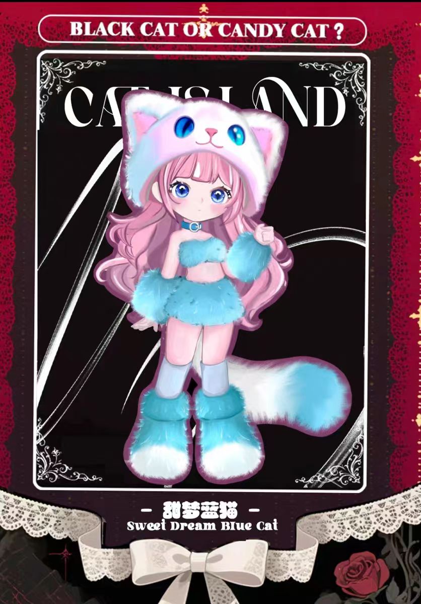Cat Island Series Blind Box Action Figures