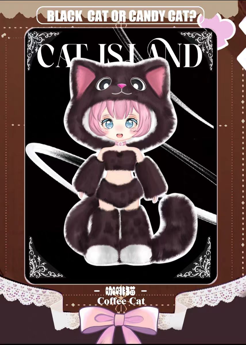 Cat Island Series Blind Box Action Figures