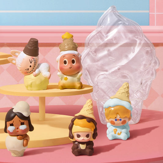 【Pre】POP BEAN Melt Ice Cream Series Figures Set