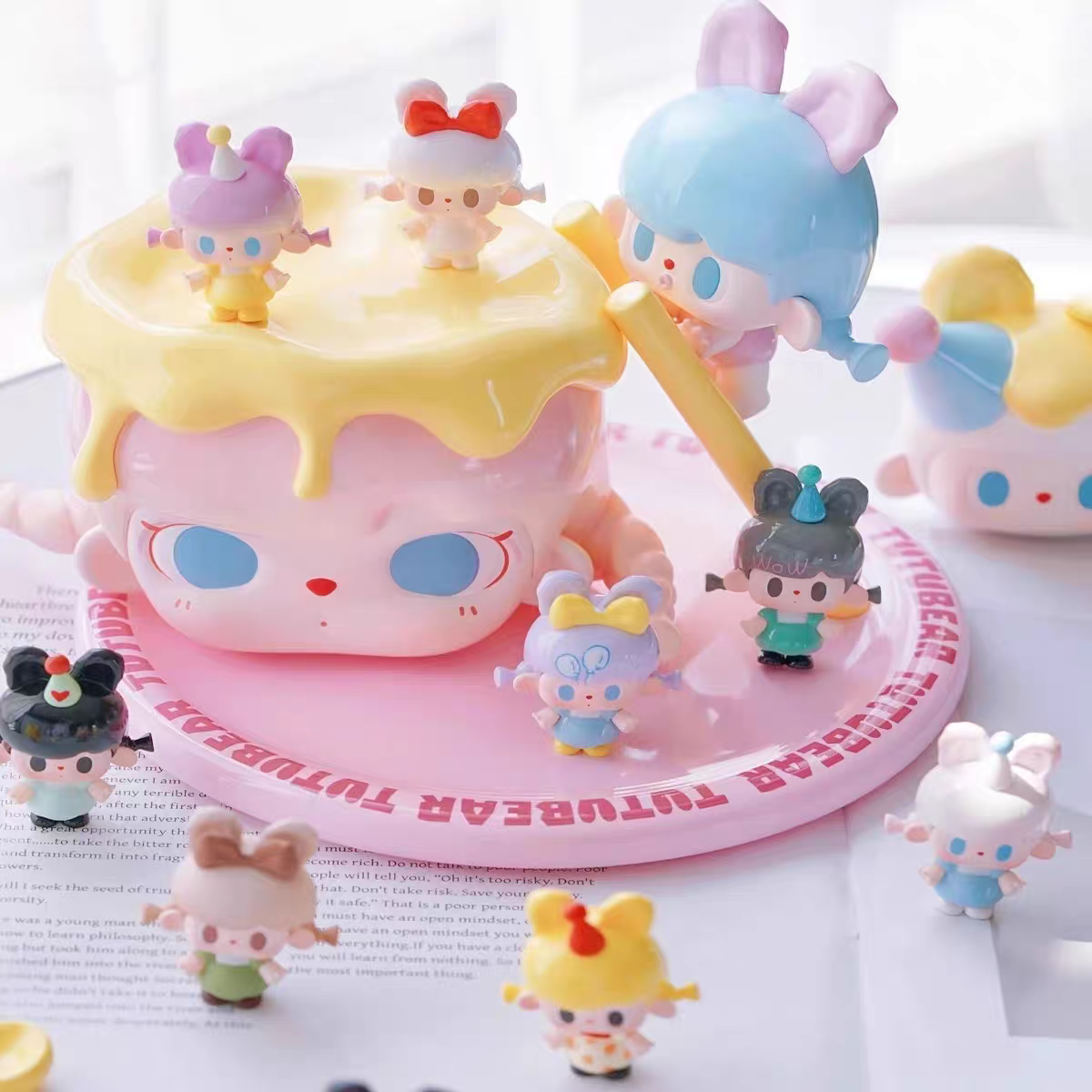 TUTU Bear‘s Wonderland Mini Bean Series Blind Box Figures