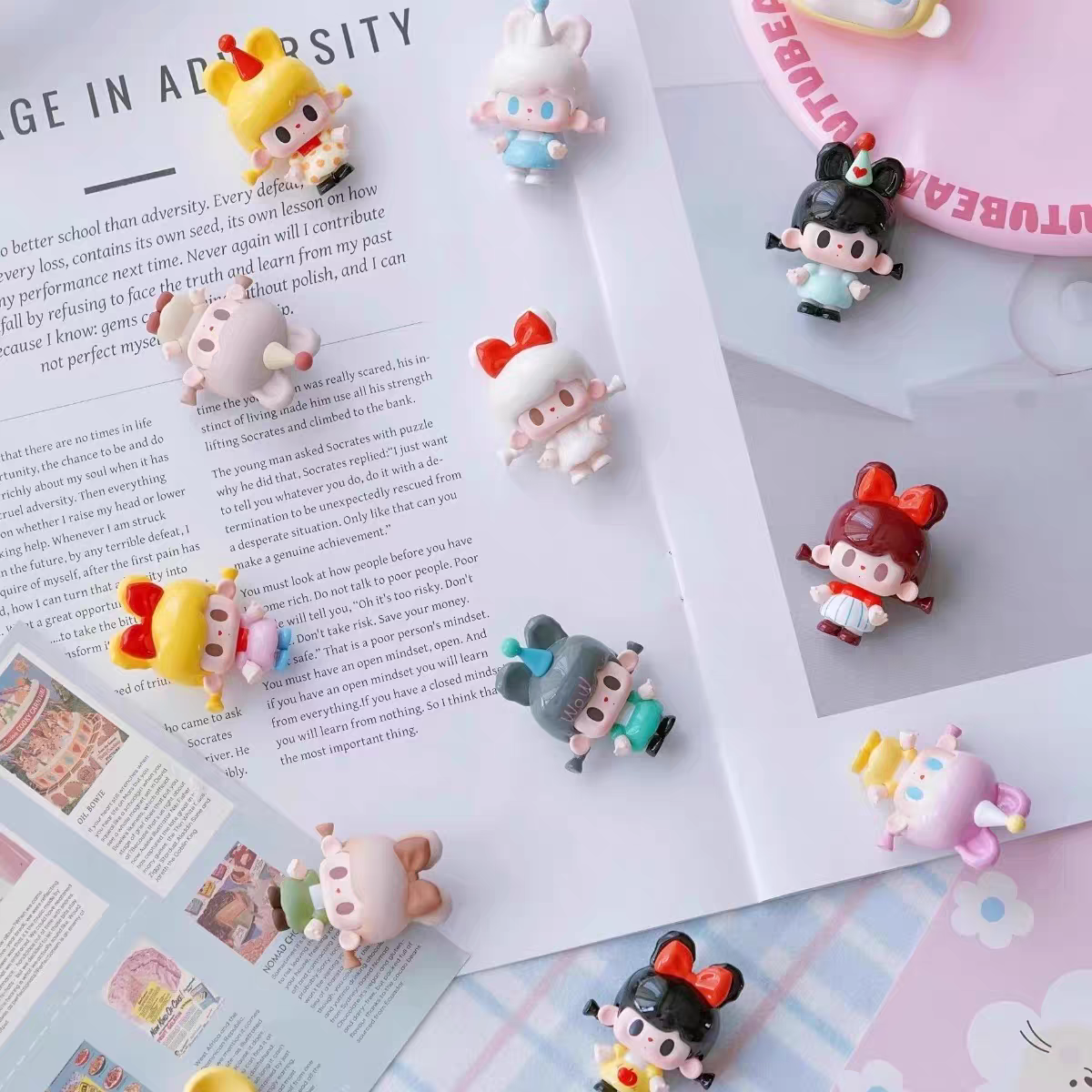 TUTU Bear‘s Wonderland Mini Bean Series Blind Box Figures