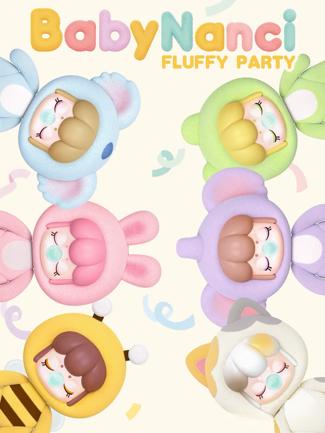 Nanci Fluffy Party Series Figures