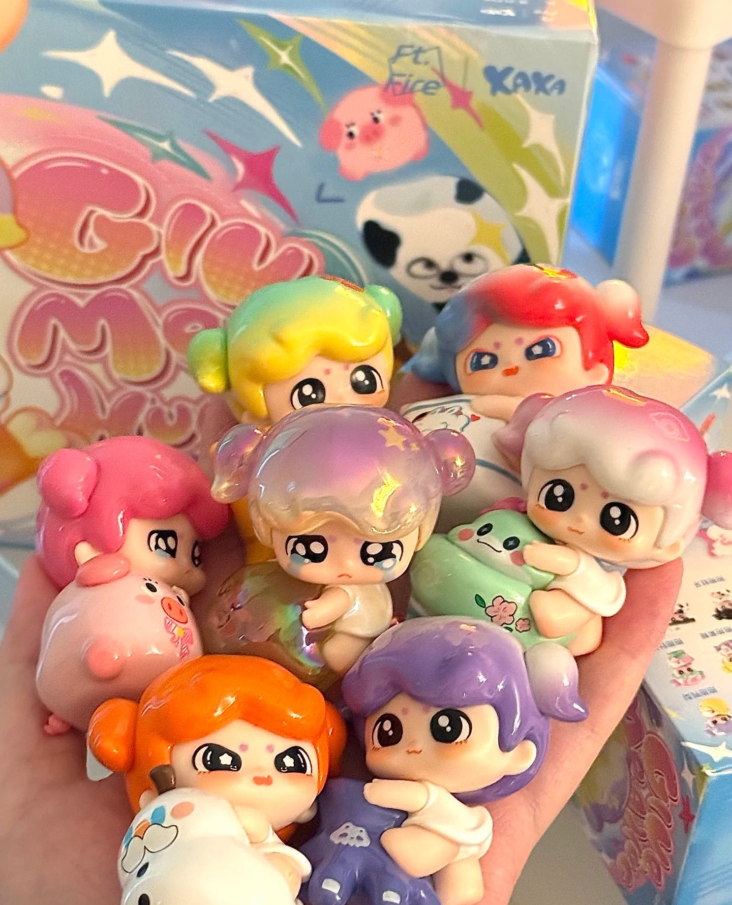 XAXA Give Me a Hug Series PVC Mini bean Blind Box
