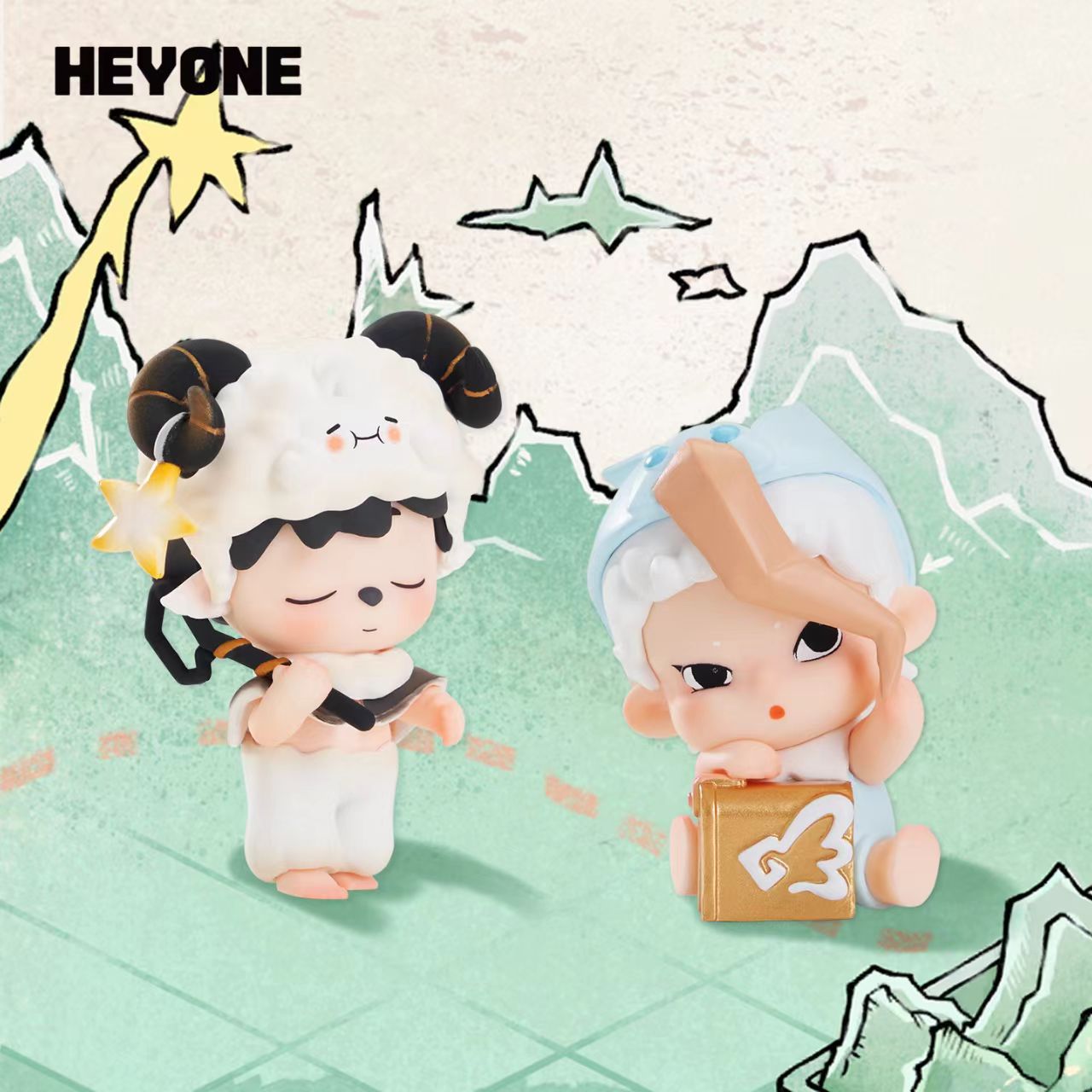 Heyonestar Timetown Series’s Mini Figures